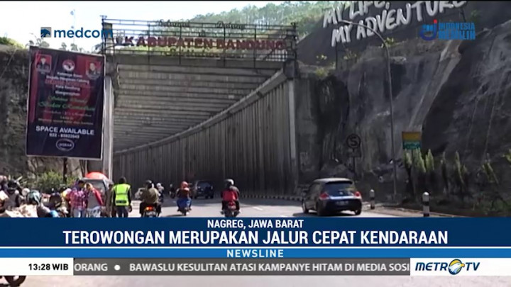 Terowongan Nagreg Jadi Lokasi Wisata Dadakan