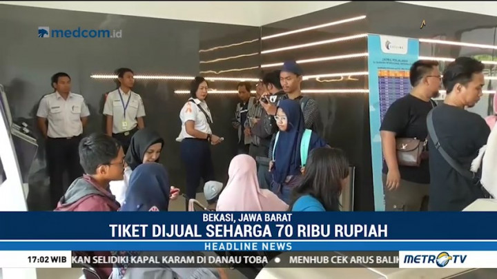 PT Railink Uji Coba Kereta Bandara Soetta-Bekasi
