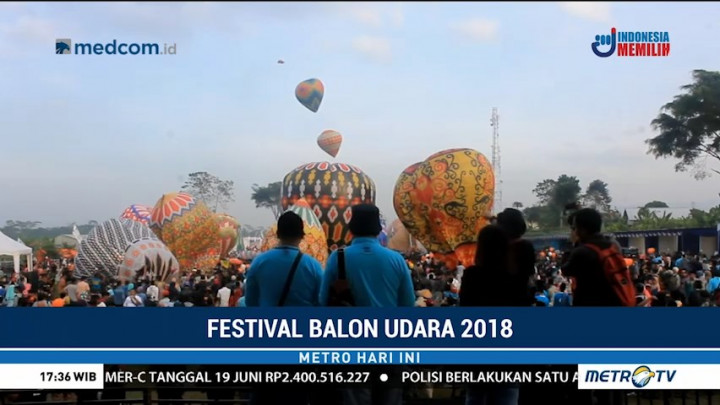 AirNav Gelar Festival Balon Udara di Wonosobo