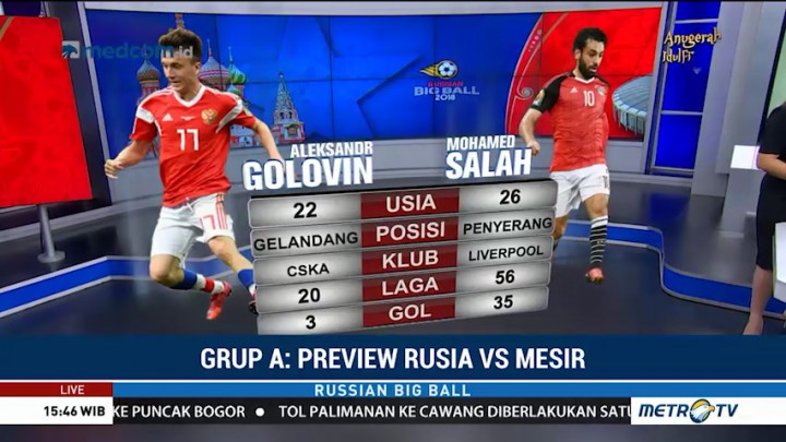 Mohamed Salah Tampil Lawan Rusia?