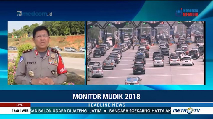 Sistem Satu Arah Disiapkan untuk Puncak Arus Balik Besok