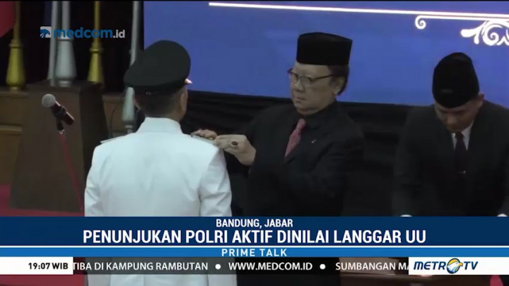 Ini Tiga UU yang Dilanggar dari Pelantikan Iriawan