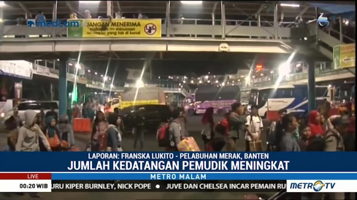 78 Ribu Pemudik Tiba di Pelabuhan Merak