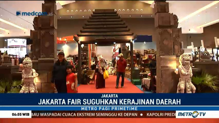 Jakarta Fair Hadirkan Kerajinan Nusantara