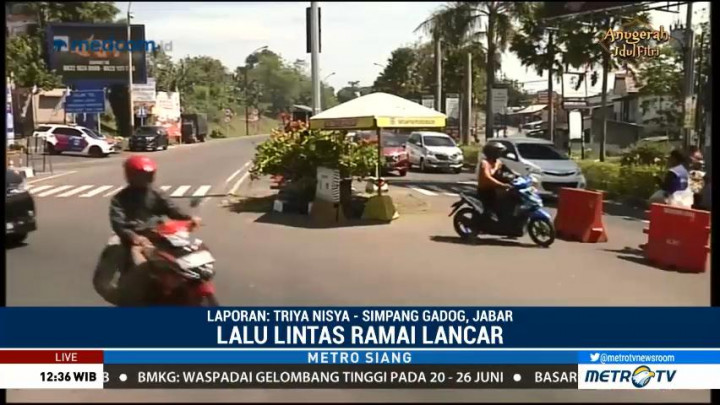 Simpang Gadog Ramai Lancar