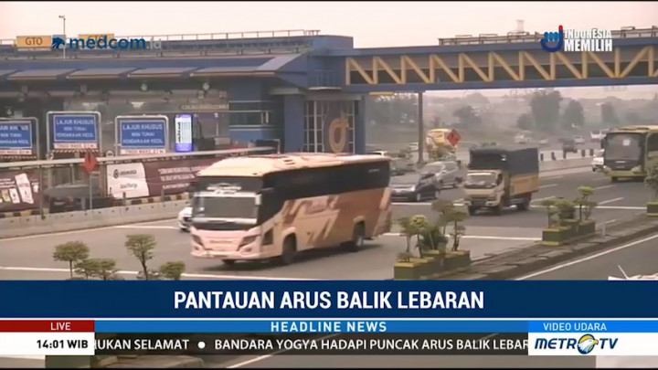 Tak Ada Penumpukkan Kendaraan di GT Cikarang Utama