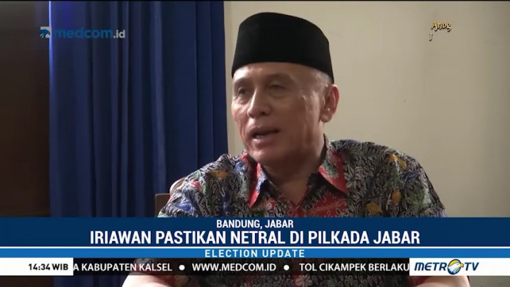 Iriawan Pastikan Netral di Pilkada Jabar