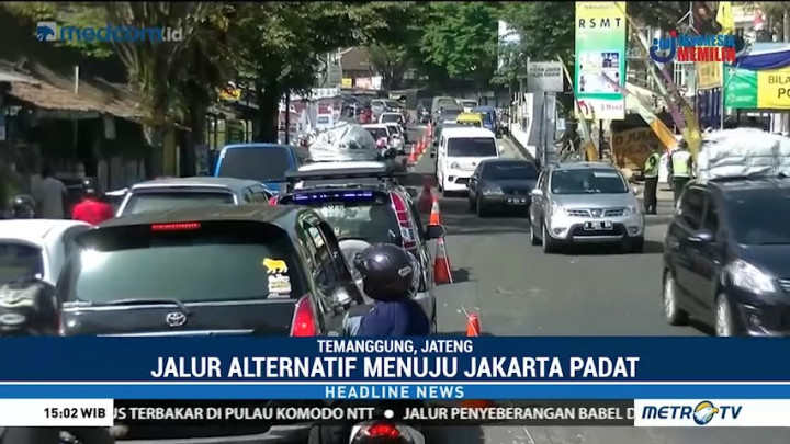 Jalur Alternatif Temanggung Menuju Jakarta Padat