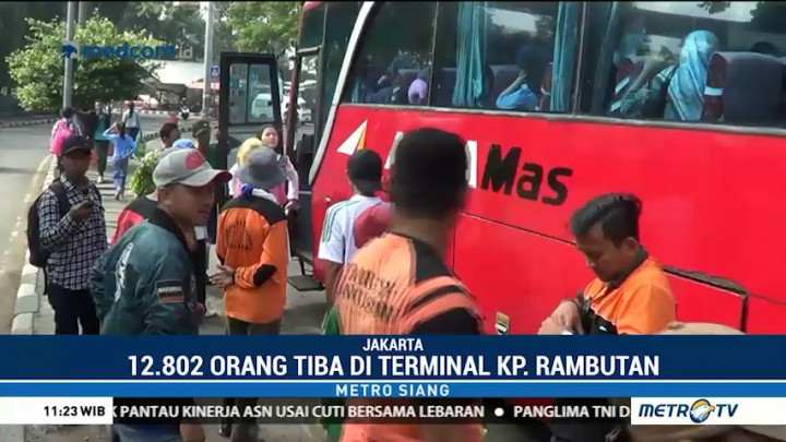 H+5 Lebaran Arus Balik Pemudik Masih Ramai