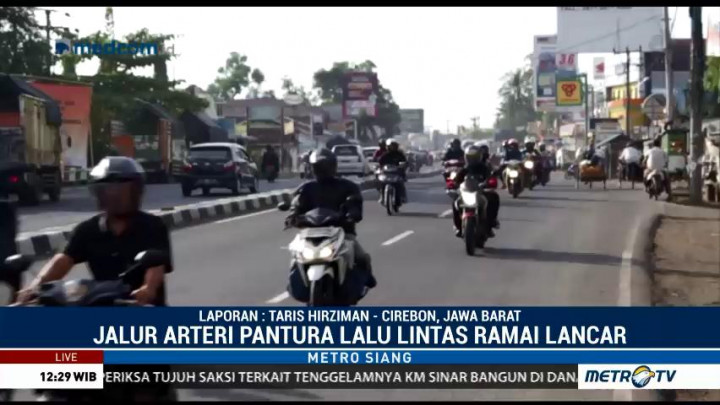 Jalur Arteri Pantura Ramai Lancar
