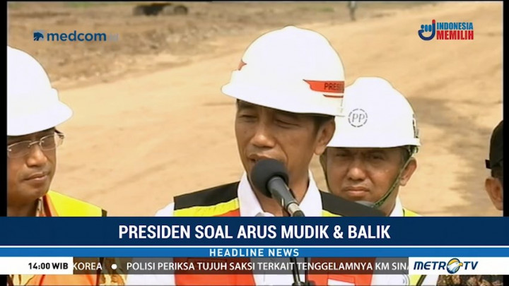 Jokowi: Manajemen Arus Mudik dan Balik Lebaran Sangat Bagus