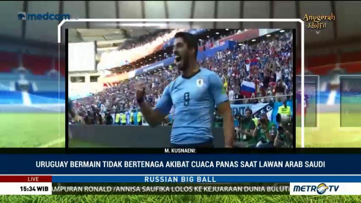 Kejelian Suarez Bawa Keberuntungan untuk Uruguay