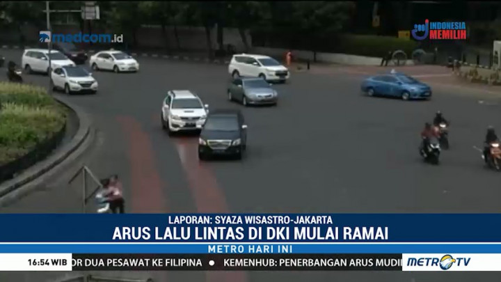 Pascalibur Lebaran, Aktivitas Warga Ibu Kota Kembali Normal