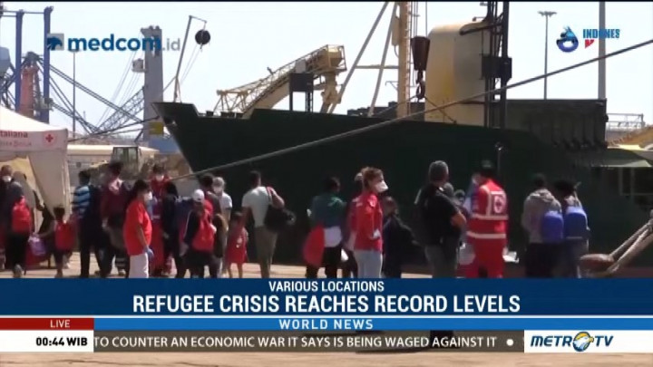 Refugee Crisis Reaches Record Levels