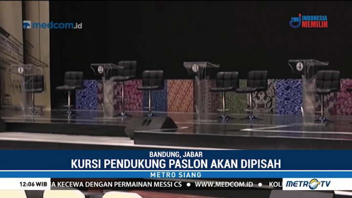 Persiapan Debat Terakhir Pilgub Jabar 2018 Dikebut