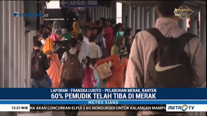 Puncak Arus Balik Kedua di Pelabuhan Merak Diprediksi Terjadi Akhir Pekan