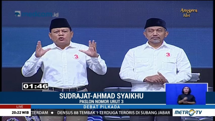 Debat Publik Ketiga Pilgub Jabar (3)