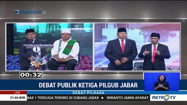 Debat Publik Ketiga Pilgub Jabar (5)