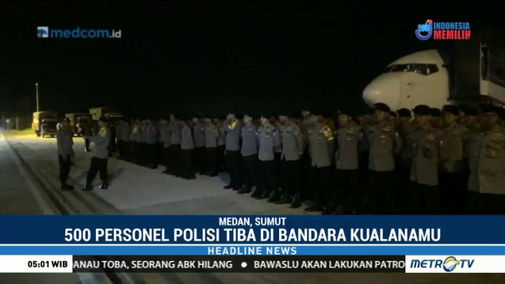 Mabes Polri Terjunkan 500 Personel Amankan Pilgub Sumut