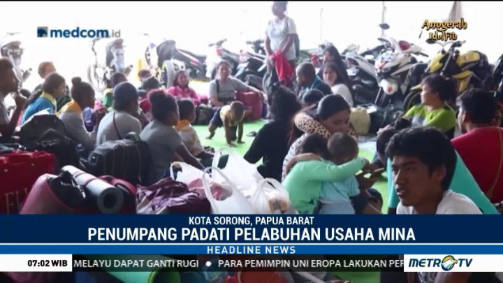 Pemudik Padati Pelabuhan Usaha Mina