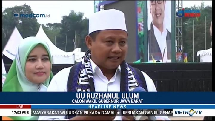 Pasangan Rindu Ajak Warga Jabar Gunakan Hak Pilih