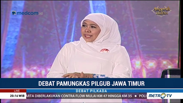 Debat Pamungkas Pilgub Jawa Timur (2)