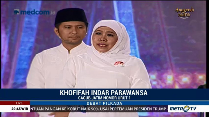 Debat Pamungkas Pilgub Jawa Timur (4)