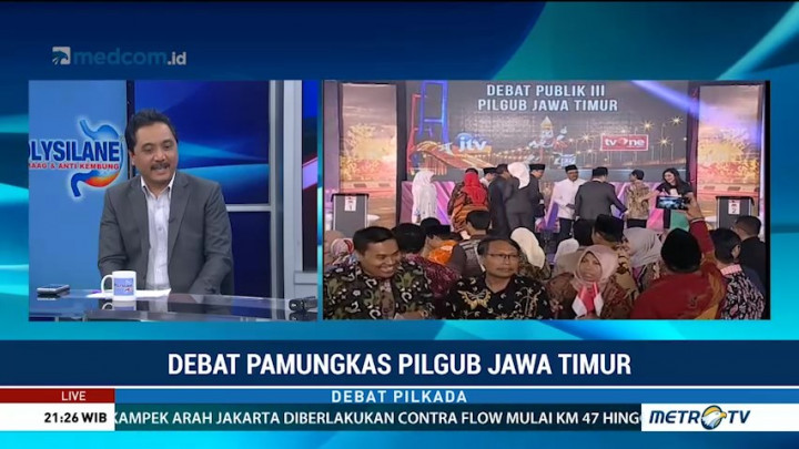 Debat Pamungkas Pilgub Jawa Timur (6)