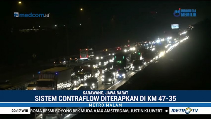 Lawan Arus Diterapkan di Tol Cikampek KM 47-35 Arah Jakarta