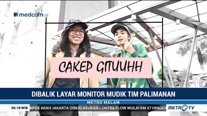 Di Balik Layar Monitor Mudik Tim Palimanan