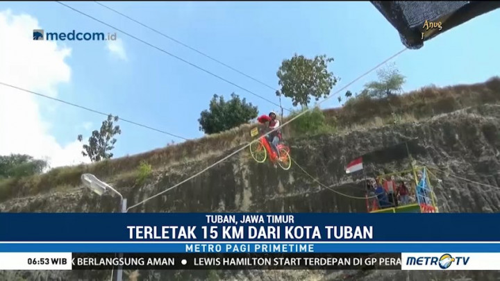 Pacu Adrenalin di Tebing Pelangi