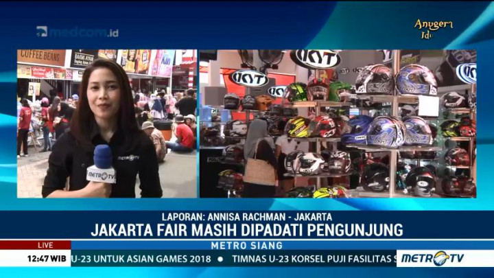 Jakarta Fair Masih Dipadati Pengunjung