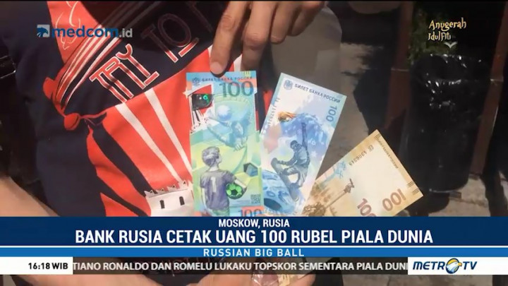 Suporter Berburu Uang Rubel Edisi Piala Dunia