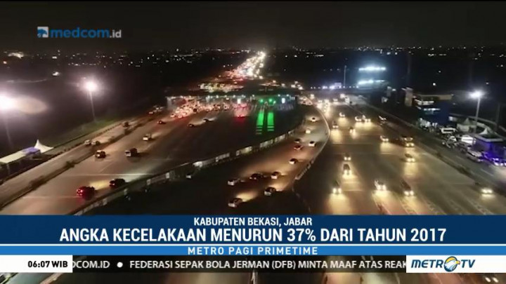 Angka Kecelakaan Selama Arus Mudik 2018 Turun 37%
