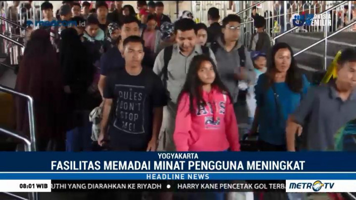 Jumlah Pemudik Kereta Api Naik 5% di 2018