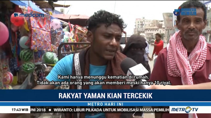 Rakyat Yaman Kian Tercekik