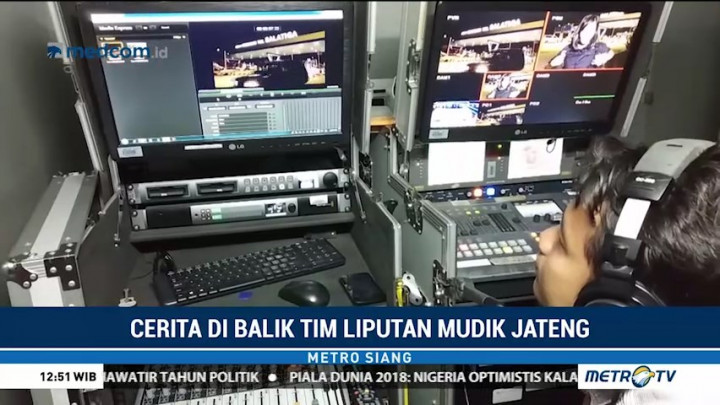 Cerita di Balik Tim Liputan Mudik Jawa Tengah