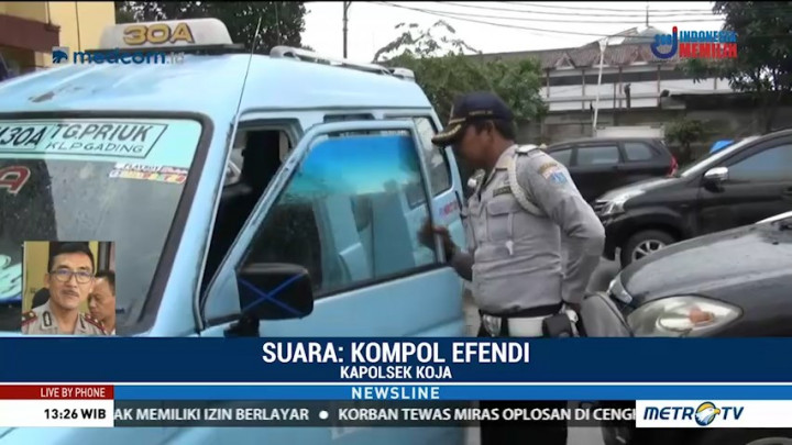 Polisi Masih Kejar Dua Pelaku Penodongan di Angkot