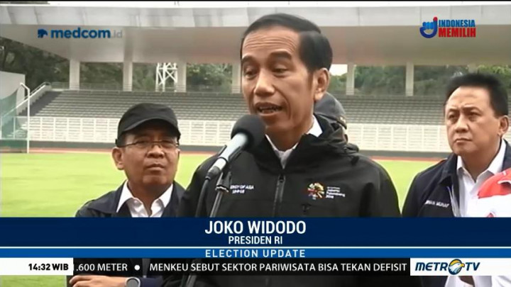 Jokowi Persilahkan SBY Lapor Bawaslu