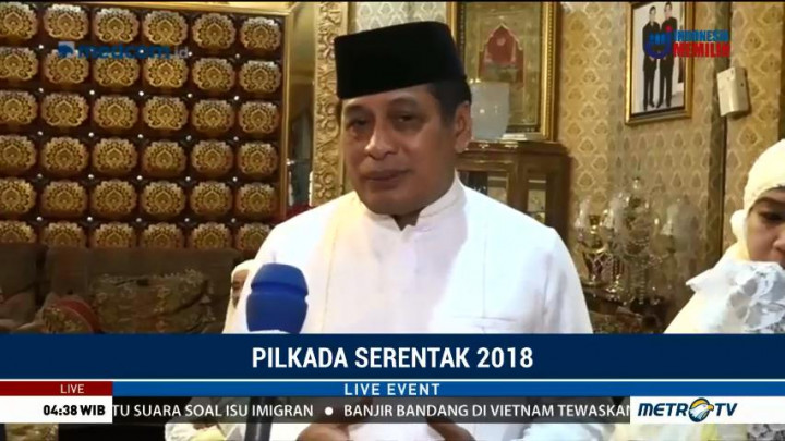 Nurdin Halid Berharap Pilkada Sulsel Aman dan Damai