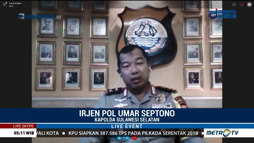 Pilkada Serentak, Polisi Waspadai Titik Rawan Konflik di Sulsel