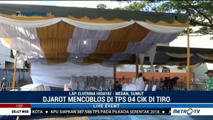Djarot akan Mencoblos di TPS 04 Cik Di Tiro