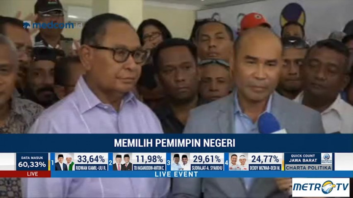 Viktor Laiskodat Tunggu Hasil Perhitungan KPU