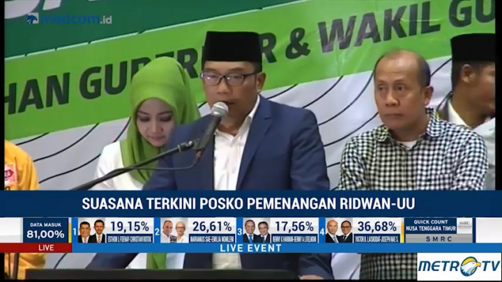 Ridwan Kamil: Kita Syukuri Kemenangan Sementara Ini
