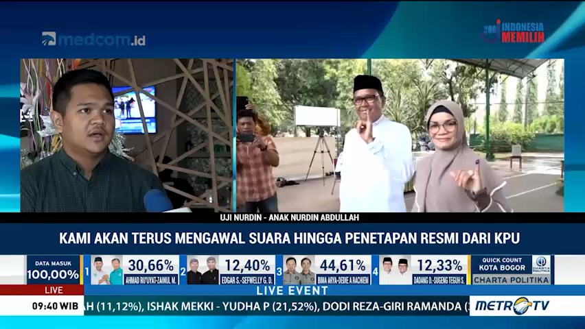 Keluarga Nurdin Abdullah Siap Kawal Perhitungan Surat Suara