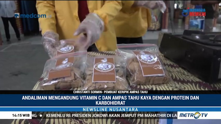 Renyahnya Keripik Ampas Tahu Andaliman