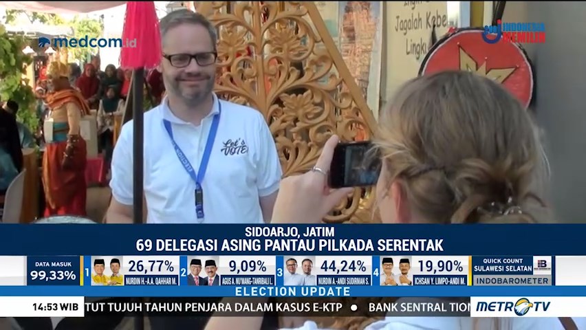 69 Delegasi Asing Pantau Pilkada Serentak