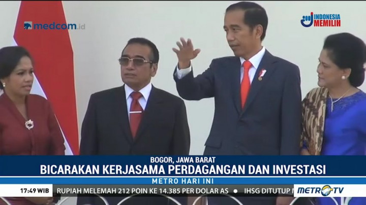 Jokowi Terima Kunjungan Presiden Timor Leste