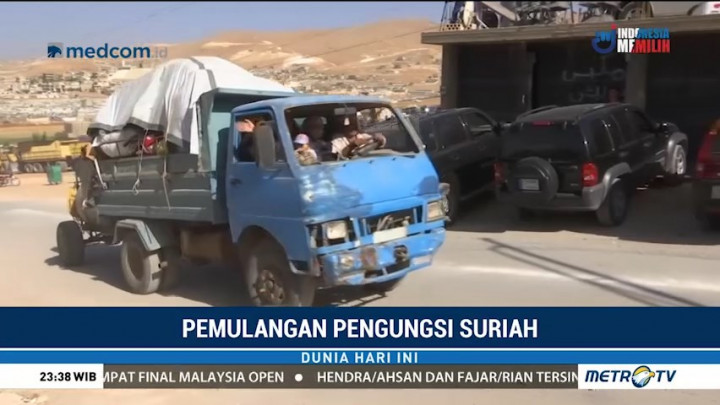 Ratusan Pengungsi Suriah di Lebanon Pulang ke Rumah