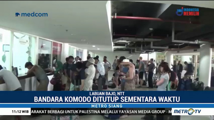 Bandara Komodo Ditutup Sementara